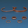 3.2mm Smooth Solid Copper Cuff Bracelet