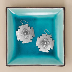 Native American Statement Southwest Style Cross Earrings