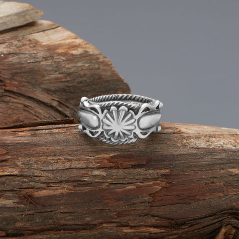 Native American Concho Style Ring