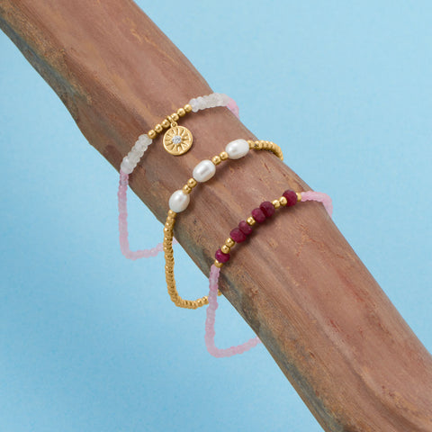 Pink Passion! Stretch Bracelet Set