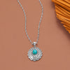 20" Southwestern Style Turquoise Necklace