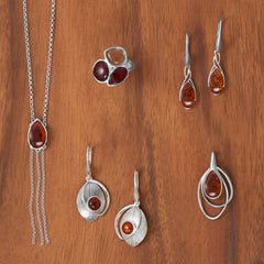 All About Amber Jewelry Set