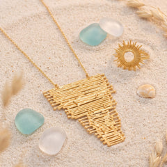 Vacation Ready! 14 Karat Gold Plated Jewelry Set