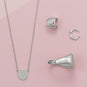 Sleek in Silver! Rhodium Plated Jewelry Set