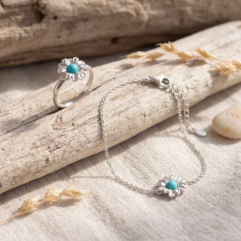 Wildflower Wishes! Rhodium Plated Jewelry Set
