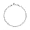 7" Stainless Steel 3mm Herringbone Bracelet