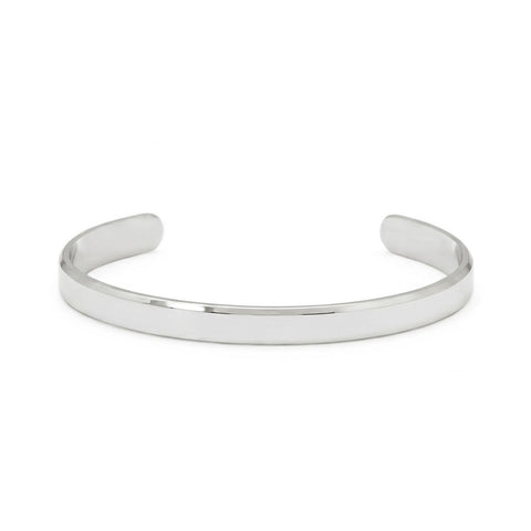 Stainless Steel Polished Cuff Unisex Bracelet