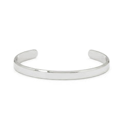 Stainless Steel Polished Cuff Unisex Bracelet