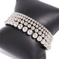 8" 8mm Stainless Steel Bead Stretch Bracelet