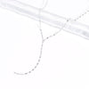15" Stainless Steel Coffee Chain Y-Drop Necklace