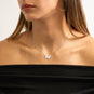 18" + 2" Stainless Steel Butterfly Necklace