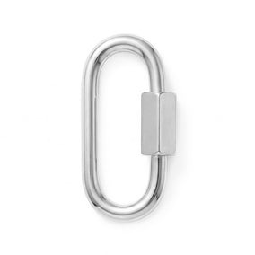 Stainless Steel Twisting Lock Carabiner Pendant
