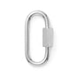Stainless Steel Twisting Lock Carabiner Pendant