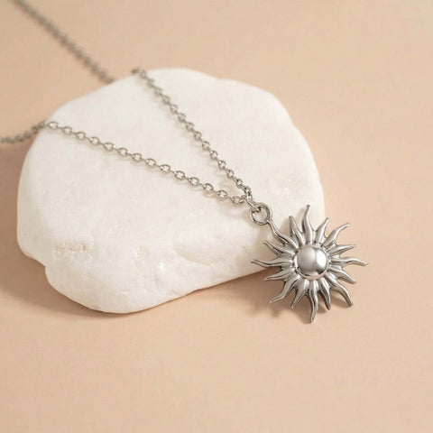 Stainless Steel Mystic Sun Charm