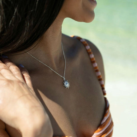 Stainless Steel Mystic Sun Charm