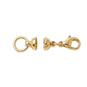 18 Karat Gold PVD Stainless Steel Magnetic Layering Converter Clasp