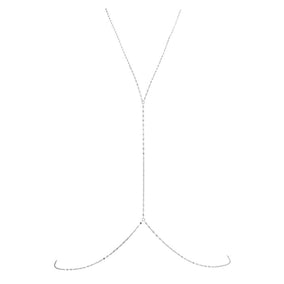 Stainless Steel Coffee Chain Link Body Chain