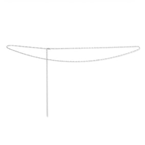 31" + 4" Stainless Steel Singapore Waist Chain