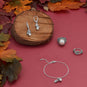 Oxidized Rope Edge and Cultured Freshwater Pearl Ring