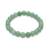 Green Aventurine Bead Stretch Bracelet
