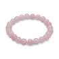 Rose Quartz Bead Stretch Bracelet