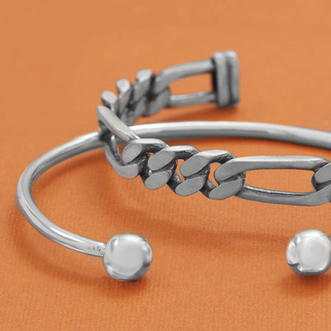 Woven Silver Cuff Bracelet | Sterling Silver Weave Bracelet