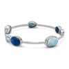 Multistone Stackable Bangle