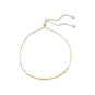 14 Karat Gold Plated Bar Slide Bracelet