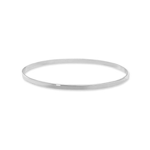 Individual Flat Bangle Bracelet