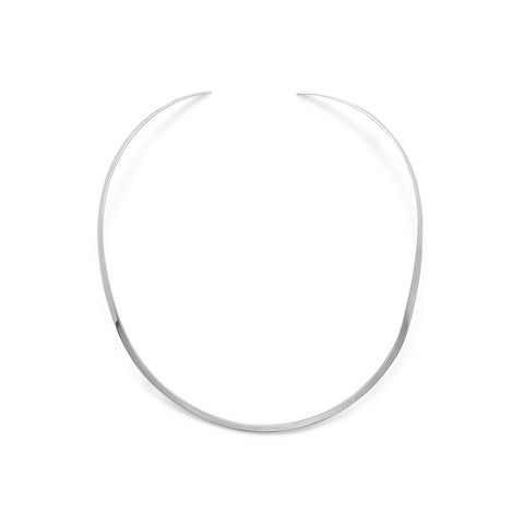 3mm Polished Open Back Collar