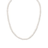 15"+2" Extension White Cultured Freshwater Pearl Necklace
