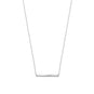 16" + 2" Thin Bar Nameplate Necklace