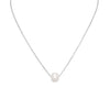 16" + 2" Floating Cultured Freshwater Pearl Necklace