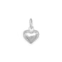 12mm Puffed Heart Charm