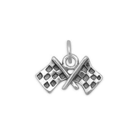 Checkered Flags Charm