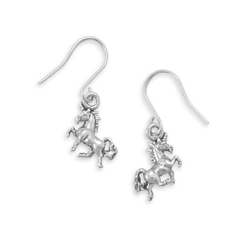 Unicorn Earrings on French Wire