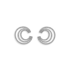 Rhodium Plated Triple 