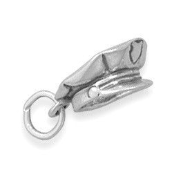 Police Officer Hat Charm Sterling Silver Police Officer Hat Charm Sterling Silver