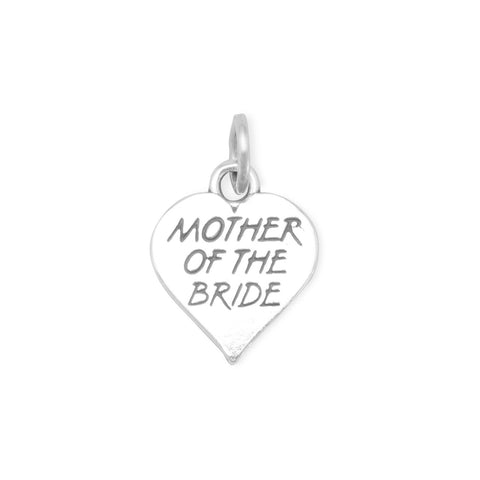 Oxidized Mother of the Bride Charm