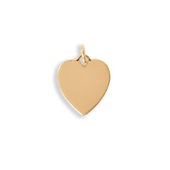 14/20 Gold Filled Small Engravable Heart Pendant