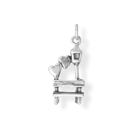 Sweetheart Park Bench Charm