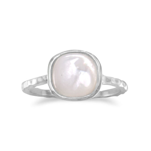 Mother of Pearl Stackable Ring