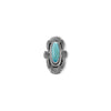 Native American Mexican Campitos Turquoise Ring