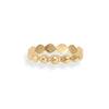 14 Karat Gold Plated Dotted Band Ring