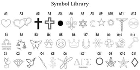 21mm Round Tag Charm