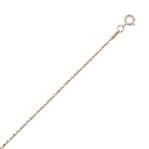 14/20 Gold Filled Box Chain (1mm)