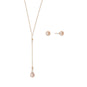 14/20 Gold Filled Natural Color Cultured Freshwater Pearl Drop Set