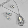 Ancient Roman Glass Pear Drop Earrings