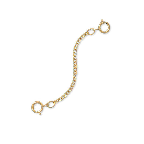 14/20 Gold Filled 2" Safety Chain